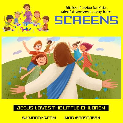 Jigsaw puzzle For Kids - Jesus loves the little kids